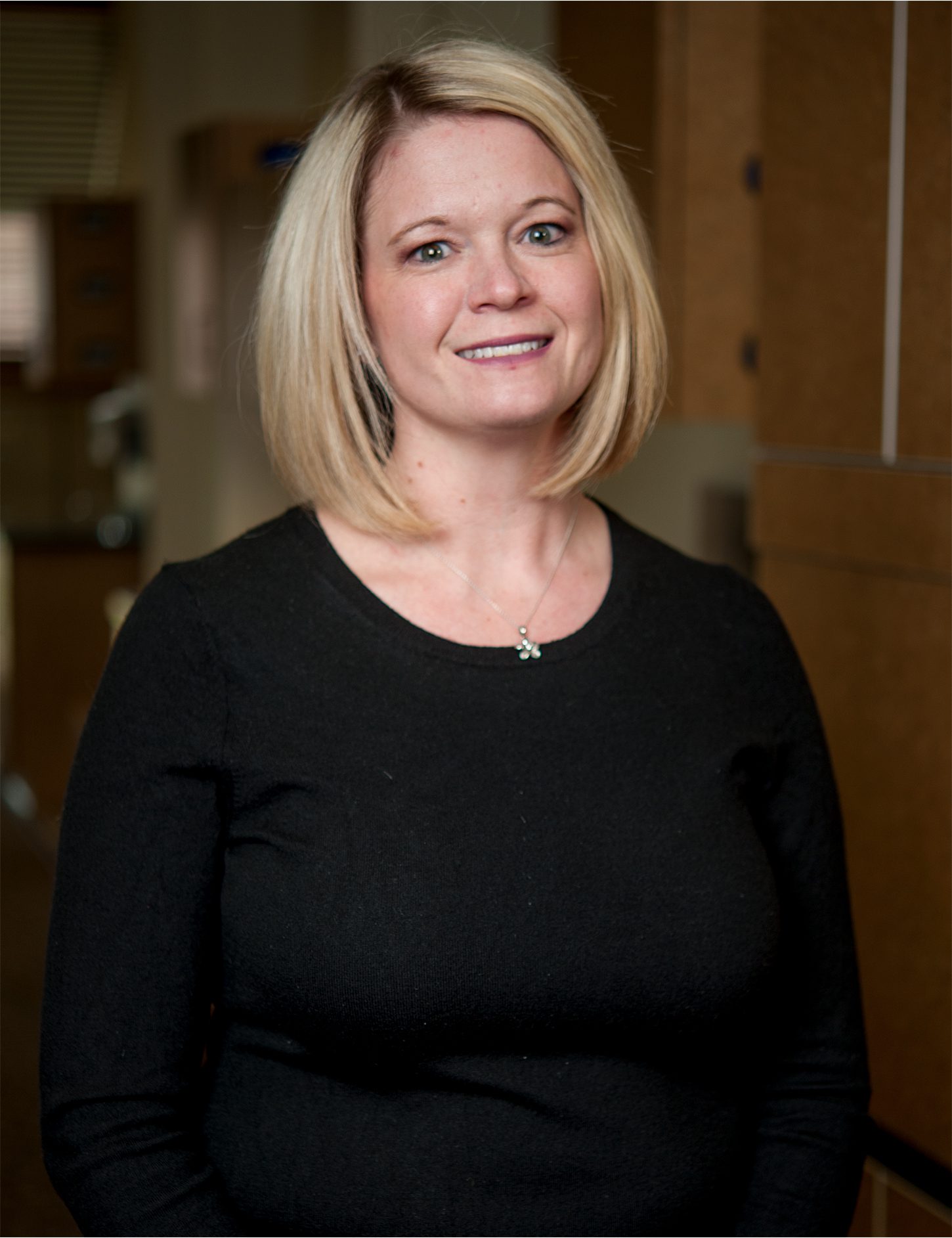 Advanced-Dental-Care-of-Anderson-hygienist-Christy Christy from Advance Dental Care of Anderson posing for professional headshot