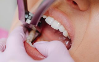 Dentist on his duty