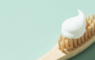tooth brush with sensitivity toothpaste