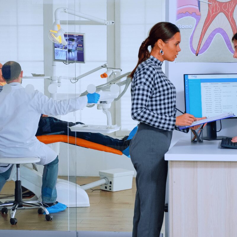 patient inquiring about dental procedure patient inquiring about dental procedure